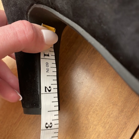 Sam Edelman Sianna Suede Black Booties Size 8 - Picture 11 of 11